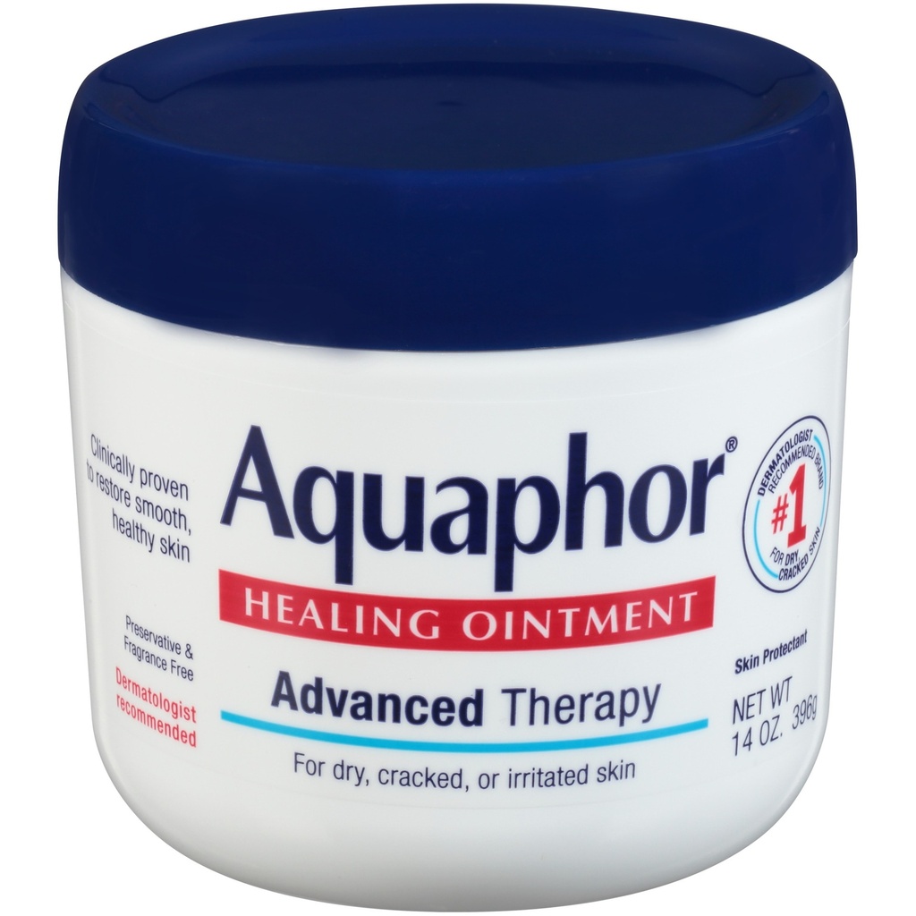 Aquaphor Healing Ointment Skin Protectant &  Moisturizer for Dry & Cracked Skin-14oz