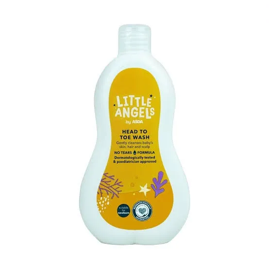 Little Angels Head to Toe Wash 500ml.
