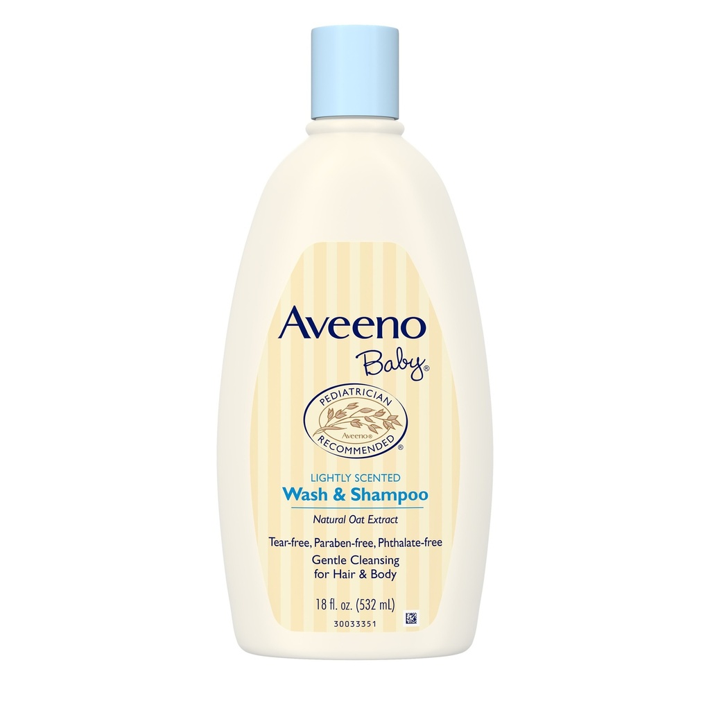 Aveeno Baby Wash & Shampoo 532ml