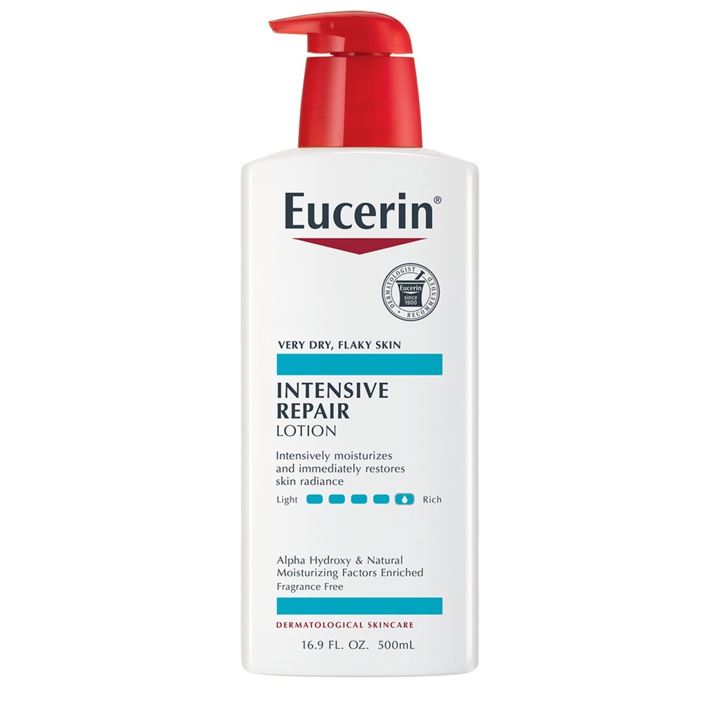 Eucerin Intensive Repair Lotion for Very Dry Skin (Fragrance Free) -500ml