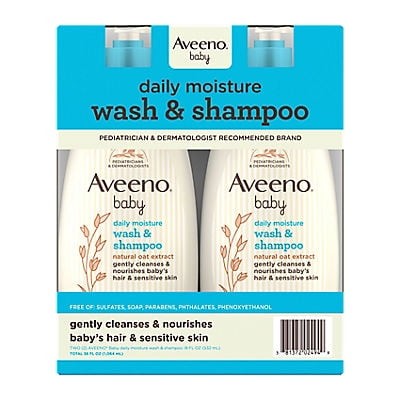 Baby Daily Moisture Wash & Shampoo 532ML
