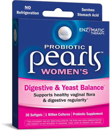 Nature's Way Women's Probiotic Pearls Supplement Vitamin | 1 Billion CFU | 30 Soft Gels