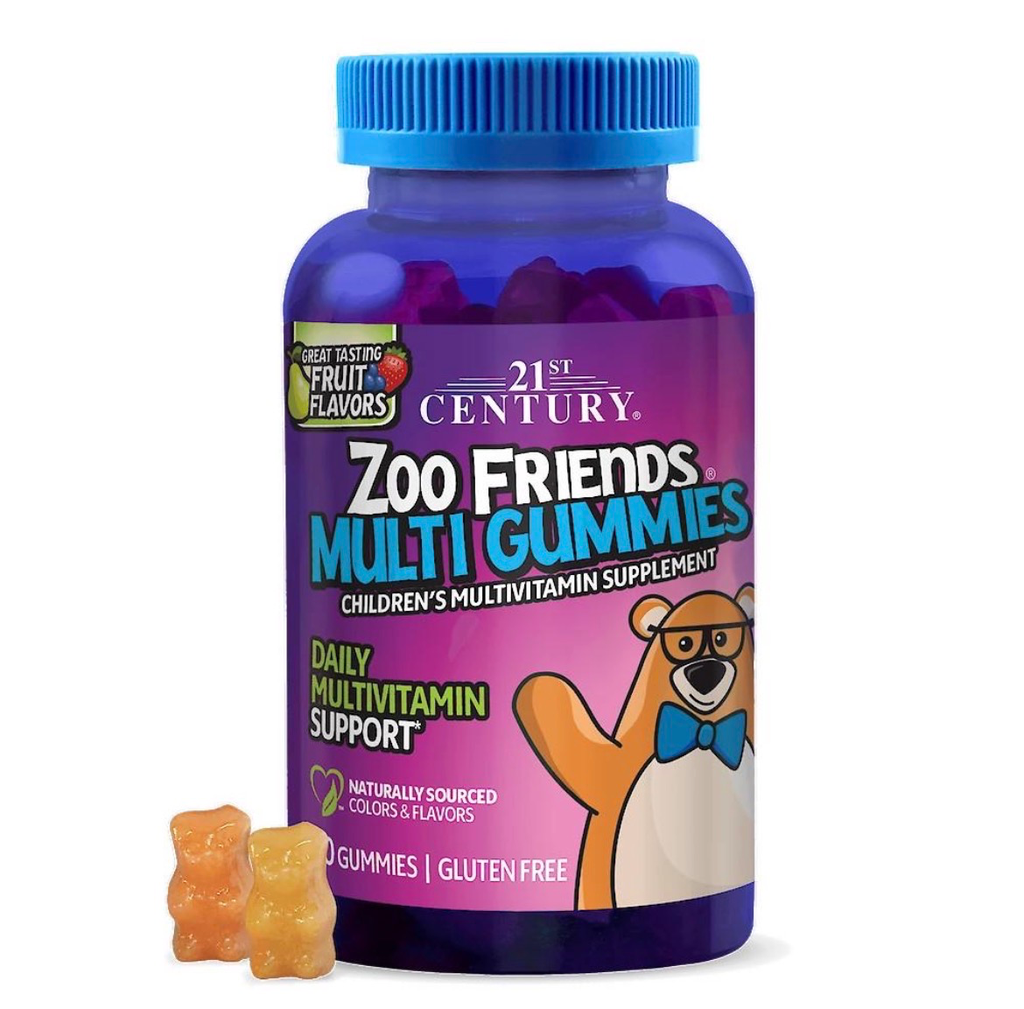 21st Century Zoo Friend Multi Gummies Fruity 60s.